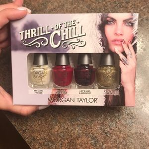 Morgan Taylor Mini Nail Polishes- Set of 4-NEW